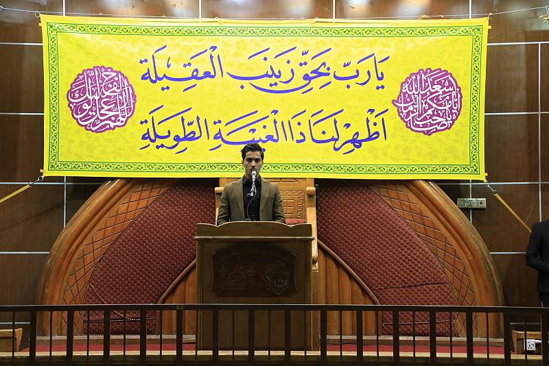 بمناسبة مولد السيدة زينب (عليها السلام) منطقة ما بين الحرمين الشريفين تشهد حفلا بهيجا