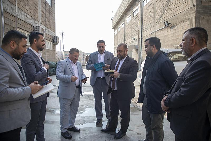 نائب الأمين العام للعتبة العباسية المقدسة يُجري جولة في مُجمّع أبي الفضل العبّاس (عليه السلام)