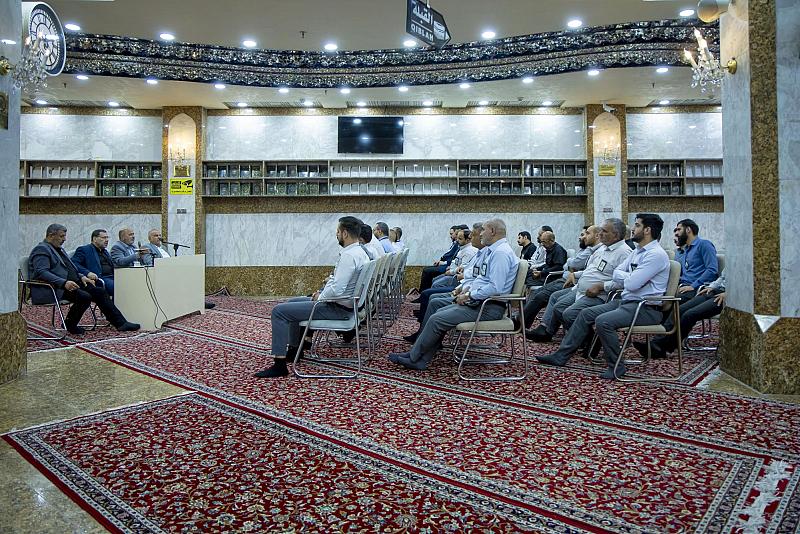 ضمن جهوده لترسيخ أخلاقيات العمل.. مركز الامتثال الوظيفي يجتمع مع ملاكات قسم الشعائر والمواكب الحسينية
