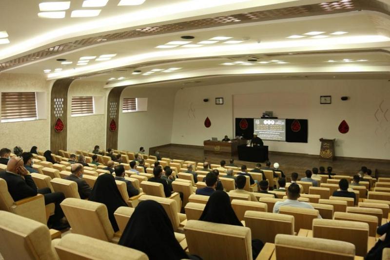 استذكاراً لشهادة الإمام الهادي (عليه السلام): جامعةُ الكفيل تعقد مجلساً عزائيّاً
