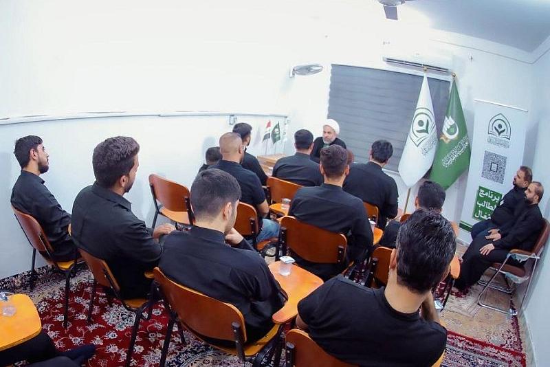 في ميسان.. قسم الشؤون الفكرية يقيم ندوة ثقافية حول أهداف نهضة الإمام الحسين (عليه السلام)