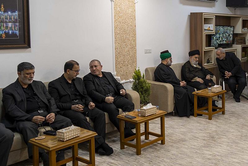بحضور متوليها الشرعي.. خدمة العتبة العباسية المقدسة يستعدون لاستقبال جثمان المرجع الفياض (رضوان الله عليه)