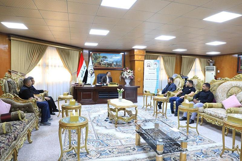 قسم الشؤون الفكرية وجامعة المثنى يناقشان تحضيرات أسبوع النبي (صلى الله عليه وآله) الثقافي
