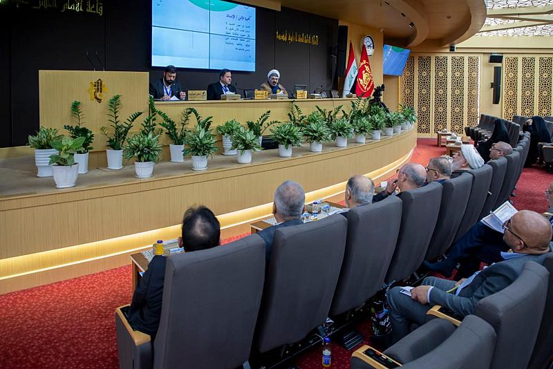 انطلاق الجلسة البحثية الرابعة لمؤتمر العميد العلمي العالمي السابع