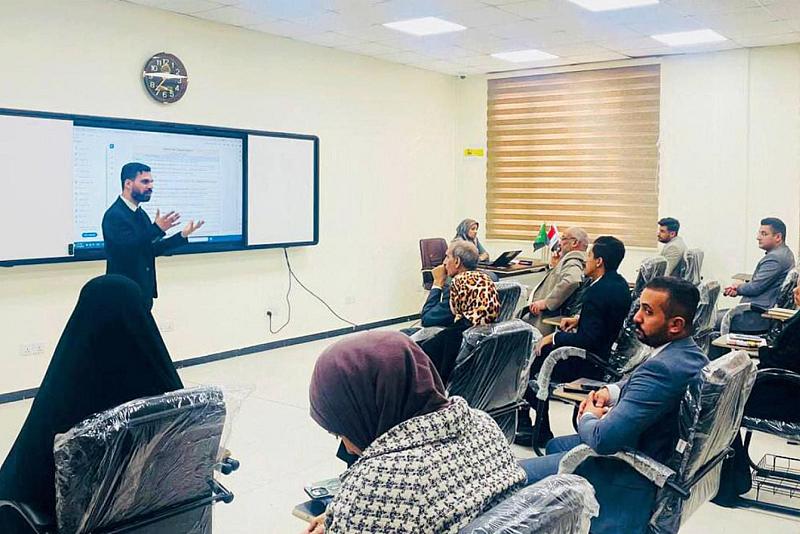 كلّية الهندسة في جامعة الكفيل تنظّم ورشة عملٍ تدريبية حول منصّة مسار بولونيا (BIS)