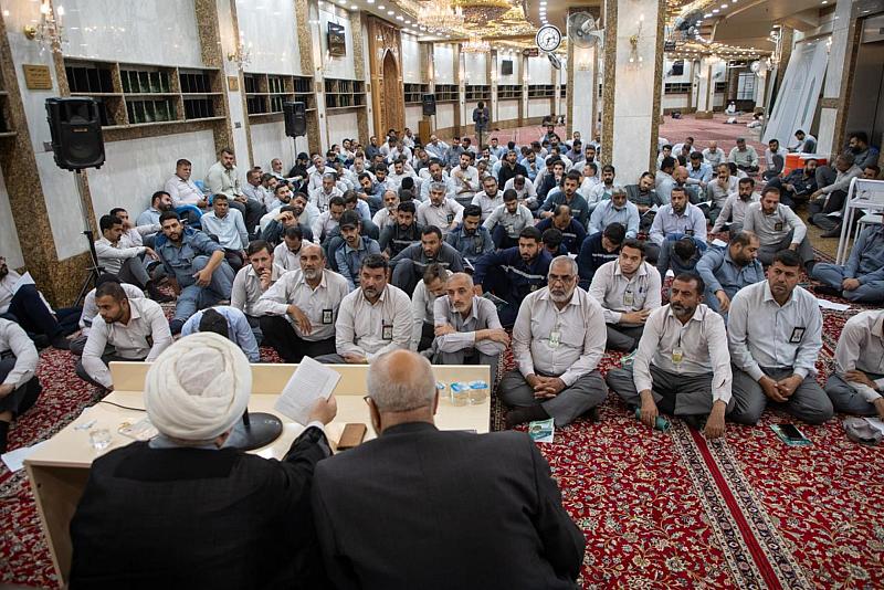 ضمن برنامج تدريبي شامل.. العتبة العباسية المقدسة تنظم دورة دينية لملاكاتها
