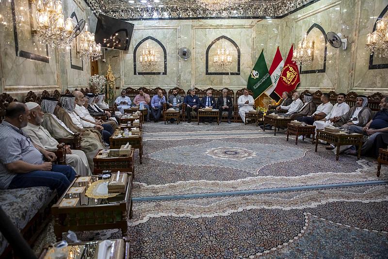 قسم الشعائر يناقش استعدادات المواكب الحسينية في محافظة الديوانية لشهري محرم وصفر