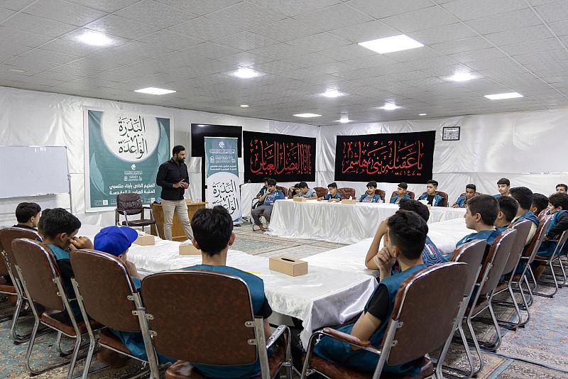 لليوم الثالث.. قسم العلاقات العامة يواصل فعاليات مخيّم البذرة الواعدة
