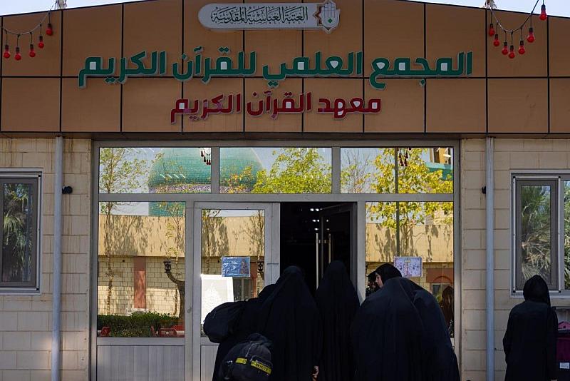 مجمّع العلقمي يواصل تقديم خدماته لزائرات الأربعين