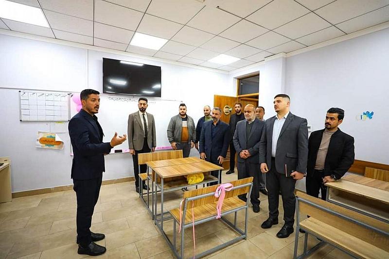 مجموعة العميد تستقبل وفداً أكاديمياً من محافظتَيْ واسط ونينوى