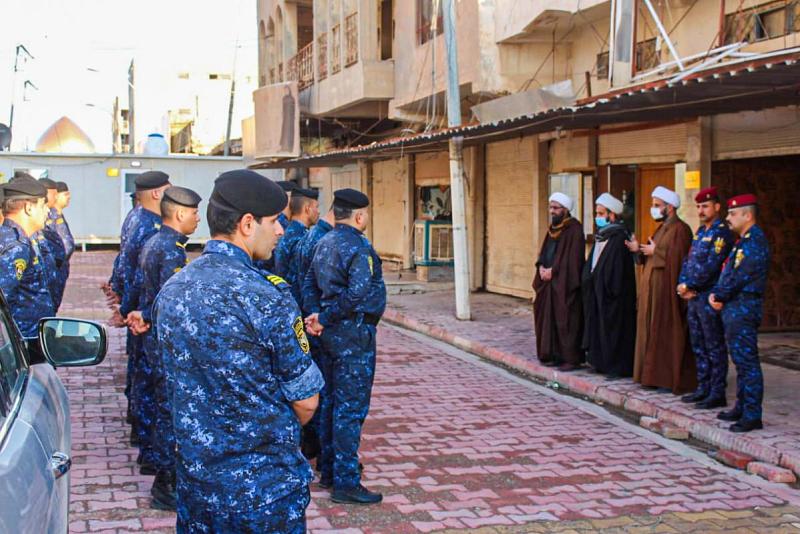 الإرشاد والدّعم تصل إلى حماية الإمامين العسكريّين 