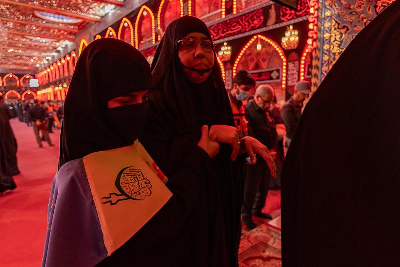 قسم الشؤون الطبّية يستنفر ملاكاته النسوية لخدمة المعزّيات في ذكرى دفن الأجساد الطاهرة