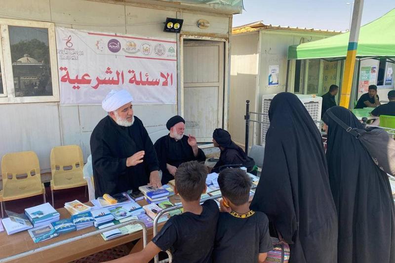 مشاركةٌ فاعلة لقسم الشؤون الدينيّة ضمن مشروع التبليغ الحوزويّ في زيارة الأربعين