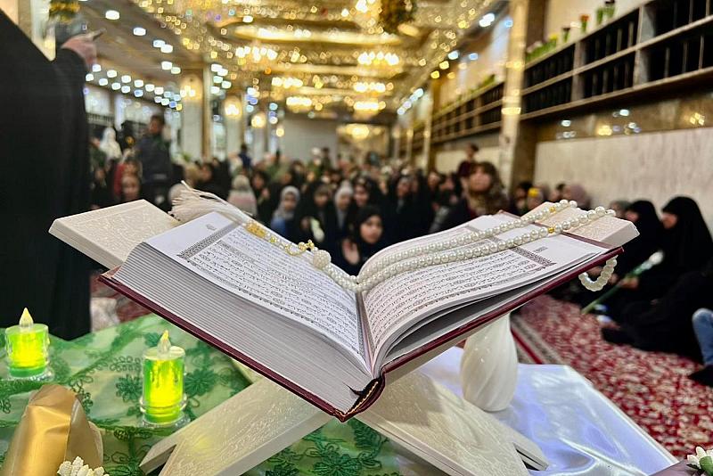 شعبة التوجيه الديني النسوي تحتفي بذكرى ولادة الإمام علي (عليه السلام)