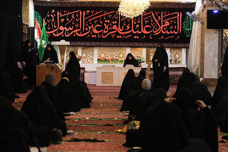 شعبة الخطابة الحسينية النسوية تقيم المسابقة الفاطمية السنوية بنسختها الرابعة