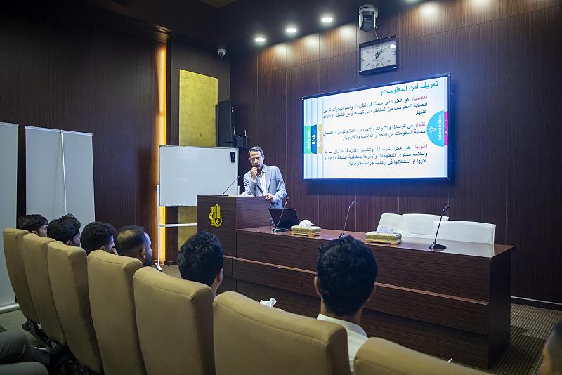 قسم الإعلام ينظّم ورشةً تدريبيّة في مجال الأمن السيبراني لمجموعةٍ من الشباب