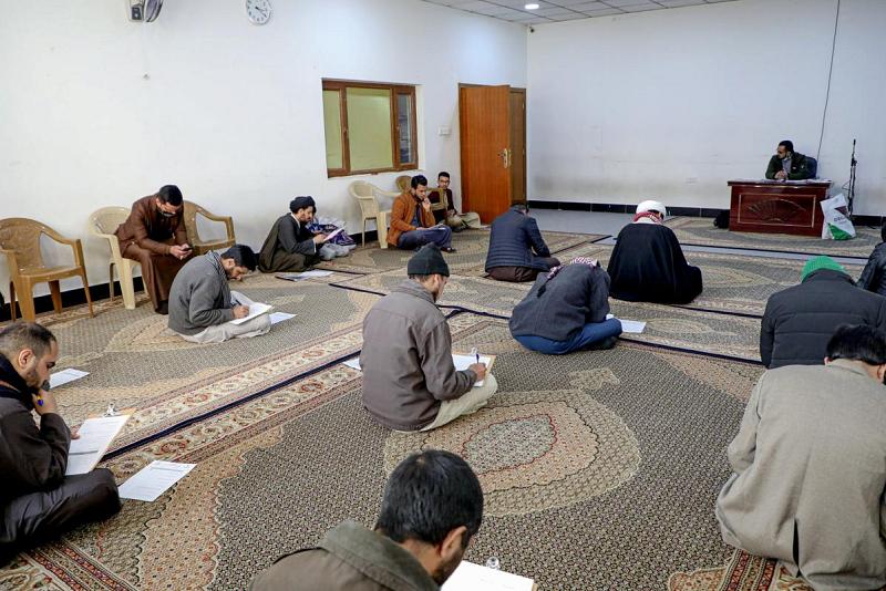 إجراءُ الاختبارات النهائيّة للمرحلة الأولى من المشروع القرآنيّ لطلبة العلوم الدينيّة