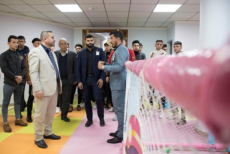 أبدى إعجابه بها.. وفدٌ من محافظة كركوك يطّلع على مشاريع العتبة العبّاسية