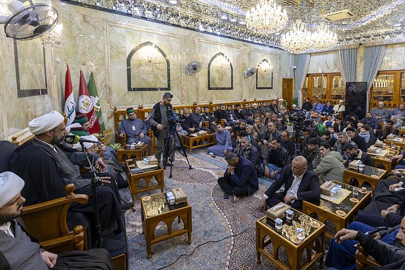العتبة العباسية المقدسة تقيم مجلس عزائها الأسبوعي بذكرى شهادة الإمام الهادي (عليه السلام)