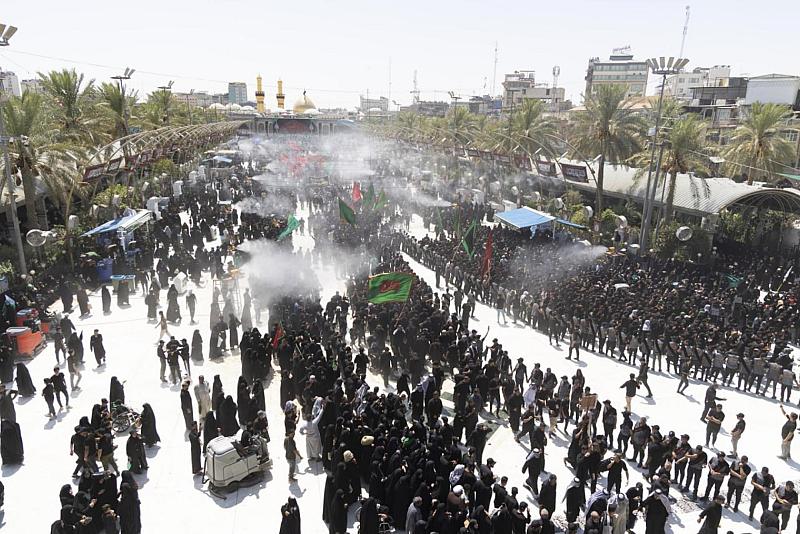 ما القسم الذي يملك شيفرة تنظيم المواكب الحسينية؟