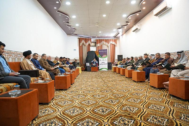 المجمع العلمي يواصل عقد المحافل القرآنية في بابل وسط تفاعل كبير من المؤمنين