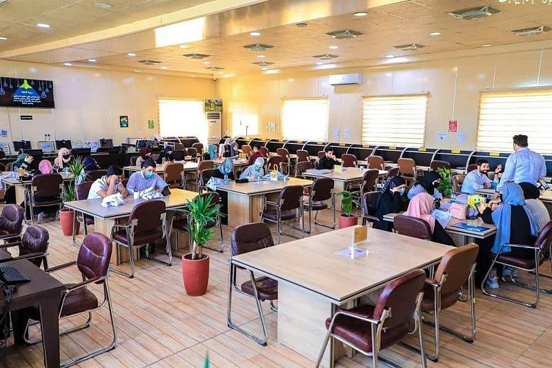 المكتبة المركزية في جامعة العميد تطلق الخدمات المكتبية الإلكترونية للمستفيدين