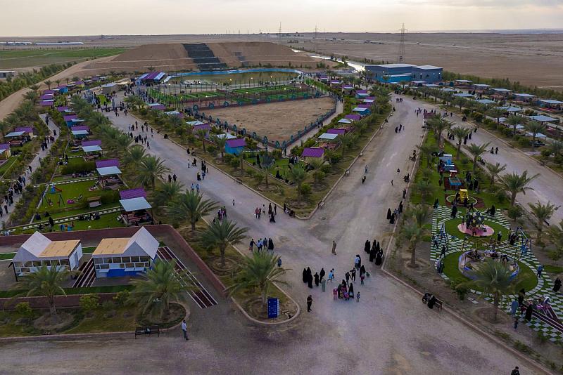 مدينة الفردوس للترفيه العائلي … من صحراء الى واحات خضراء تنبض بالحياة
