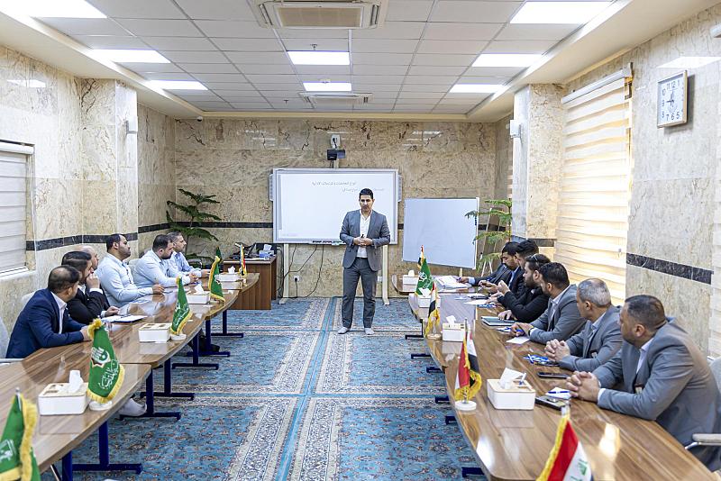 قسم التطوير يقيم دورة تدريبية لمنتسبي العتبة العباسية حول المخاطبات الإدارية