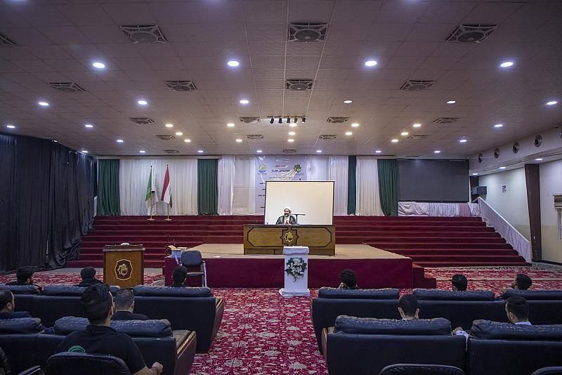 قسم الشؤون الدينية يقدّم محاضرة حول المسائل الابتلائية للمنتسبين الجدد