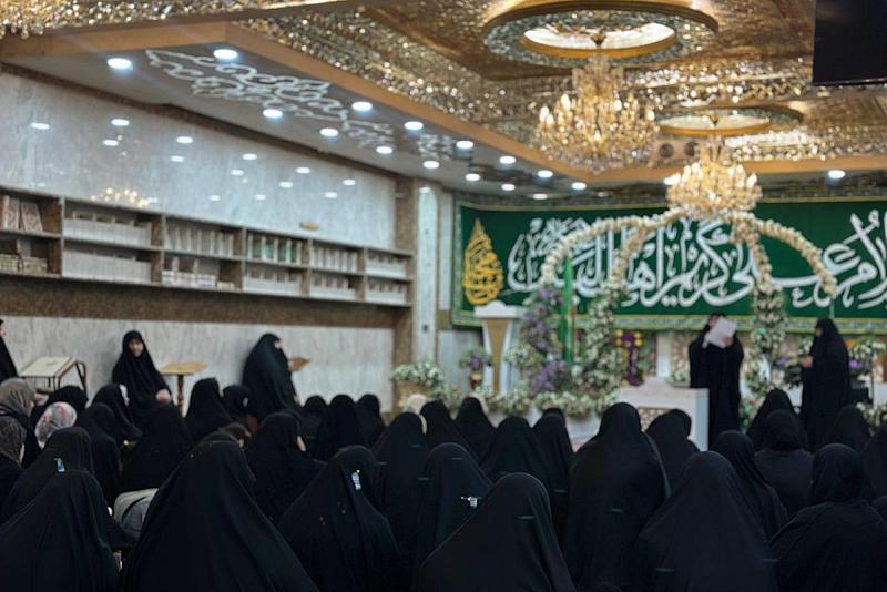 شعبة التوجيه الديني النسوي تحتفي بولادة الإمام الحسن المجتبى (عليه السلام)