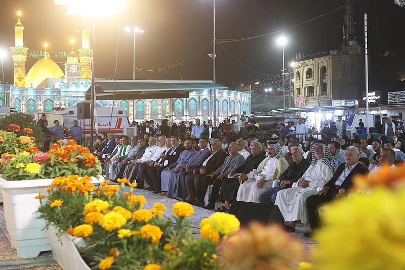 العتبة العباسية تقيم حفلاً بذكرى ولادة الإمام الرضا وأخته السيدة المعصومة (عليهما السلام)