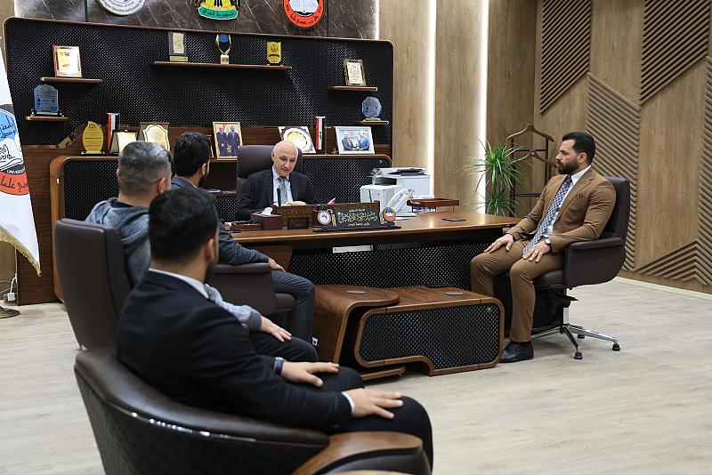 العتبة العباسية تبحث آلية إقامة الأسبوع الثقافي مع جامعة الموصل