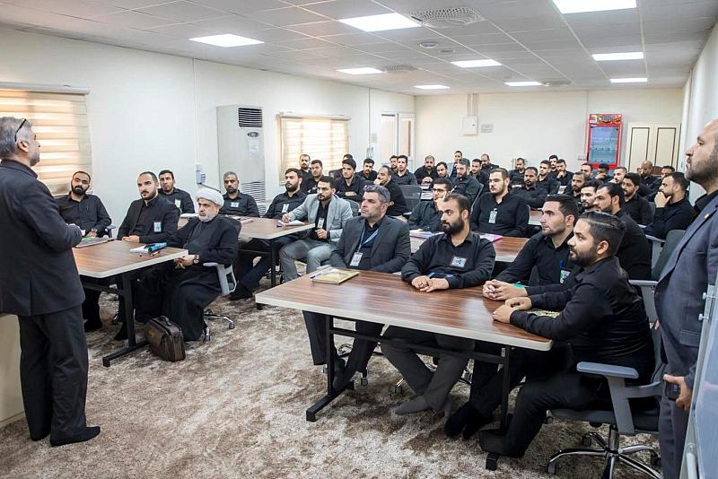 قسم التطوير يعقد اجتماعاً لمناقشة عملية رصد الخدمات الخاصة بزيارة الأربعين
