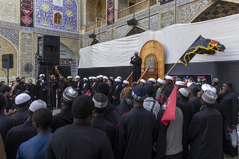 بمشاركة أكثر من 30 دولة.. العتبة العباسية المقدسة تنظم مسيرة عزائية للجاليات الإفريقية في النجف الأشرف