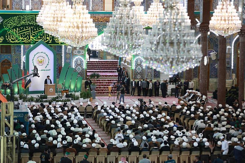 قسم الشؤون الدينية يشارك في مؤتمر المبلغين والمبلغات استعدادًا لاستقبال موسم العزاء الحسيني