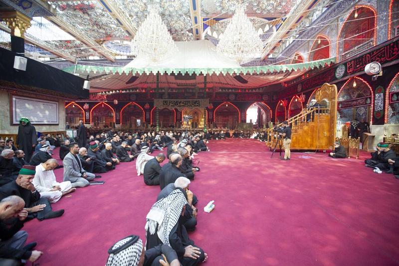 قسمُ الشؤون الدينيّة يتواصلُ بمجالسِهِ العزائيّة للعشرة الأولى من شهر محرّمٍ الحرام