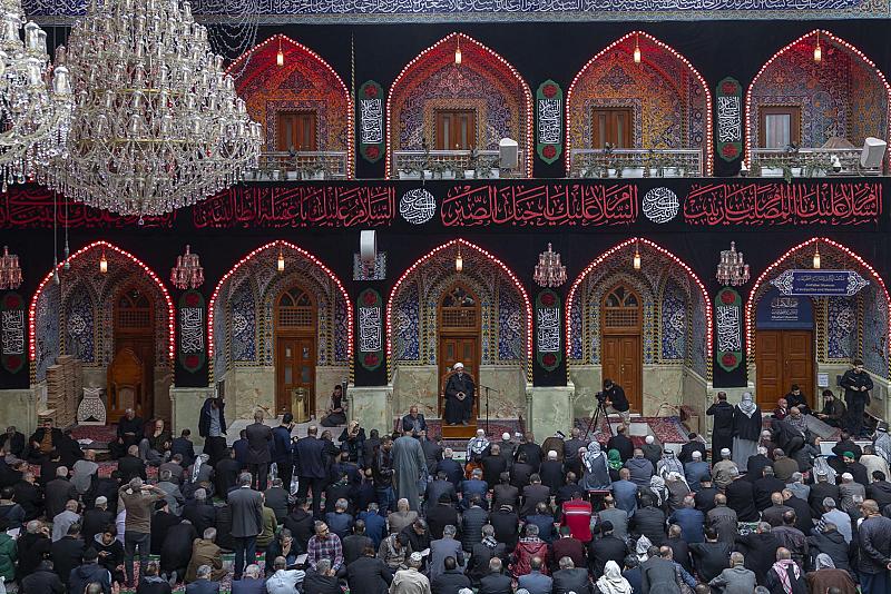 قسم الشؤون الدينية يقيم مجلسًا عزائيًّا بذكرى وفاة السيدة زينب (عليها السلام)