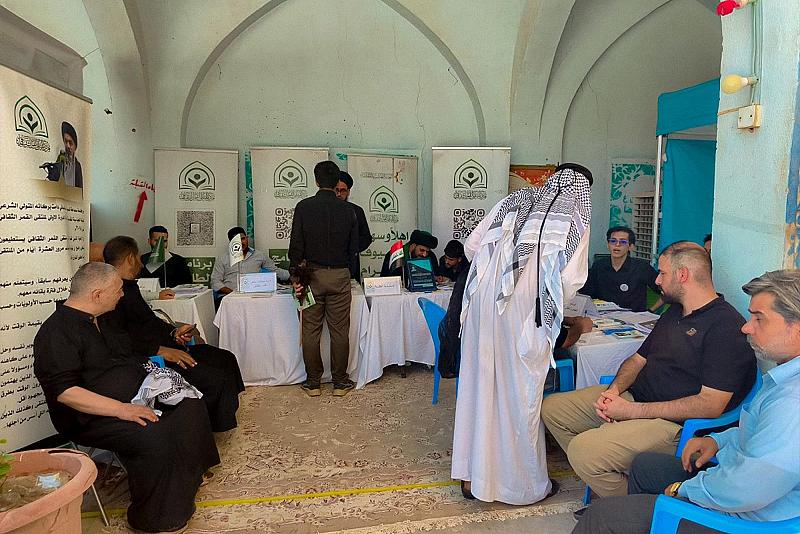 ألف مستفيد من خدمات قسم الشؤون الفكرية بذكرى شهادة التابعي سعيد بن جبير (رضوان الله عليه)
