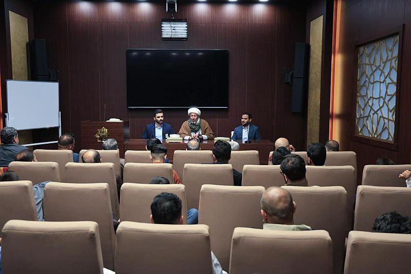 قسم الشؤون الدينية يقيم محاضرة إرشادية لوفد من ذوي الاحتياجات الخاصة من ذي قار