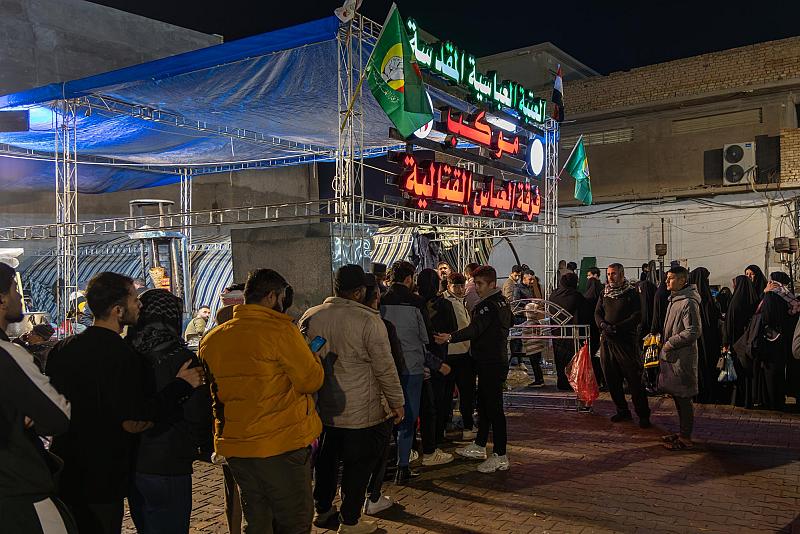 فرقة العباس (عليه السلام) تختتم خدماتها المقدمة للزائرين في سامراء