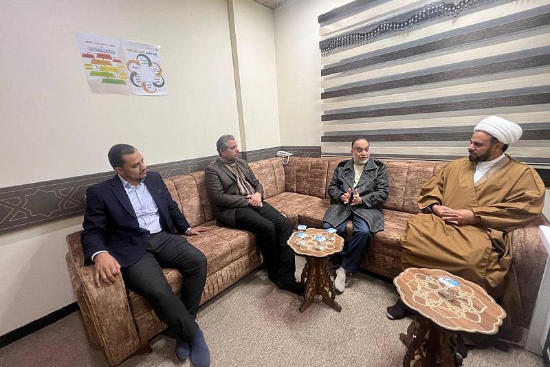 الشؤون الفكرية والوقف الشيعي يبحثان سبل توثيق جرائم التطرّف