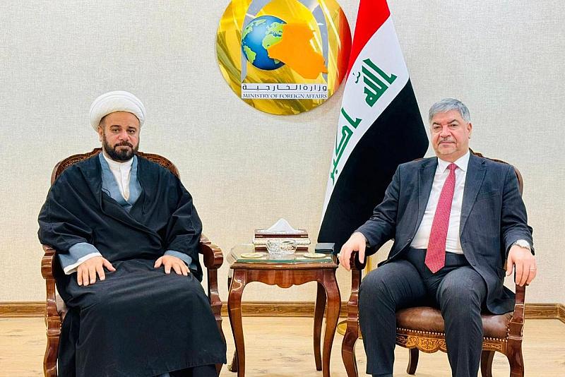 قسم الشؤون الفكرية يبحث مع وزارة الخارجية التعاون المشترك في مجال توثيق جرائم التطرف