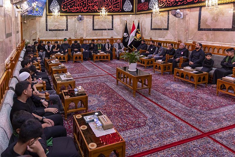العتبة العباسية المقدسة تكرم مجموعة من حفظة معهد القرآن الكريم في بغداد الحاصلين على الإعفاء العام