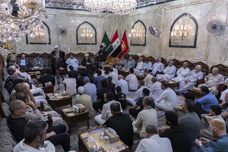 العتبة العباسية المقدسة تستذكر مصائب أهل البيت (عليهم السلام) في مجلسها العزائي الأسبوعي