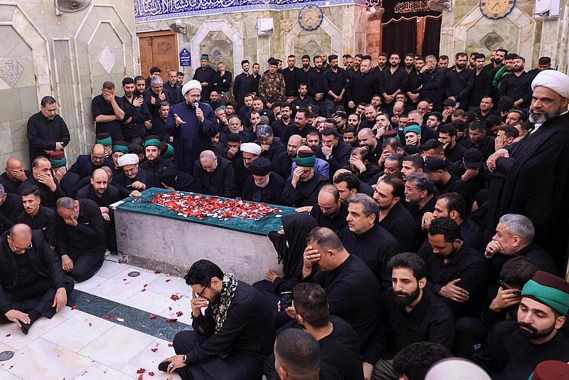 بحضور متوليها الشرعي.. العتبة العباسية المقدسة تقيم مجلس عزاء على روح السيد الشهيد علي الخامنئي (رضوان الله عليه)