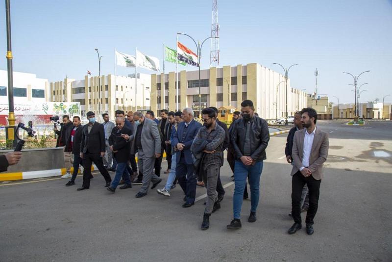 وفدٌ إعلاميّ: ما شاهدناه في مشاريع العتبة العبّاسية المقدّسة يسرّ الناظر ويُبهج الخاطر