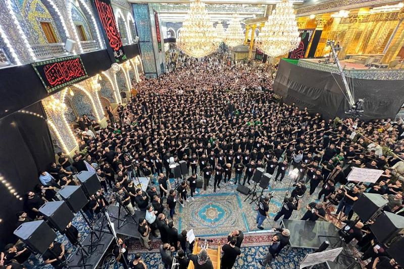 استذكارُ جريمة هدم قبور البقيع في حرم مرقد أبي الفضل العبّاس (عليه السلام)