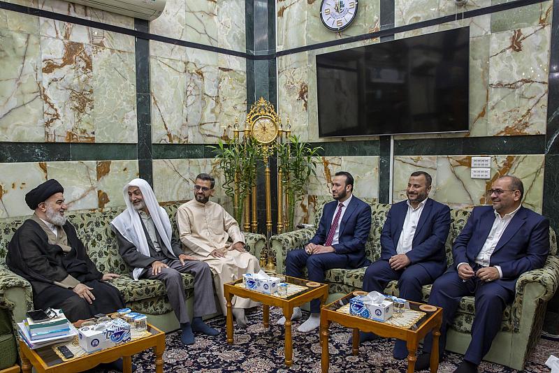سماحة السيد الصافي: مصحف النجف الأشرف ردٌّ عمليّ على بعض الشبهات التي يُرمى بها أتباع أهل البيت (عليهم السلام)