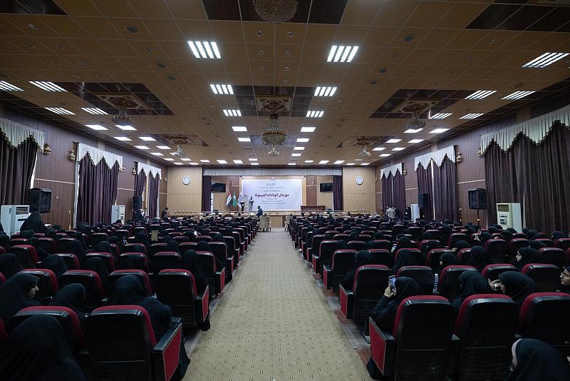 العتبة العباسية المقدسة تُقيم مهرجان الولادات الميمونة السنوي الثالث في جامعة القادسية