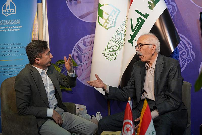 الأمين العام المساعد لجامعة الدول العربية السابق: جناح جمعية العميد في معرض تونس ثمين بإصداراته 
